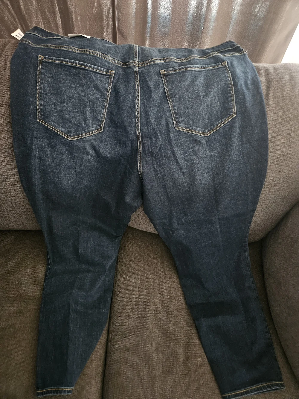 Women's Dark Blue Denim Jeans